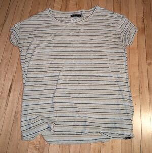 Prana Women's Striped Short Sleeve T-Shirt